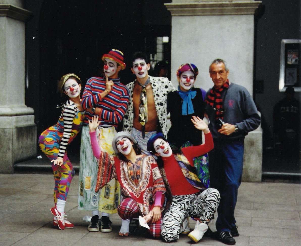 Arcádia - Photo Clown - Nas Arcadas da Faculdade de Direito do Largo de São Francisco