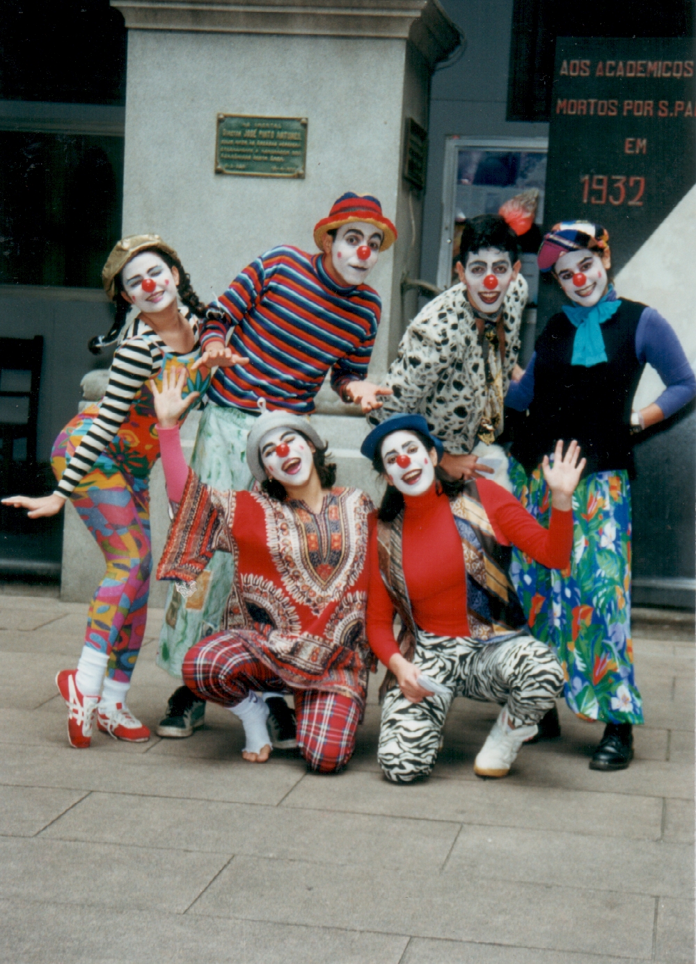 Arcádia - Photo Clown Nas Arcadas da Faculdade de Direito do Largo de São Francisco